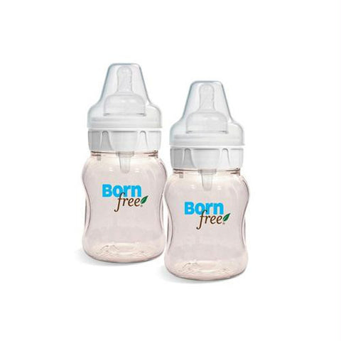 Bornfree Wide Neck Bottles - 2 Pack - 5 oz