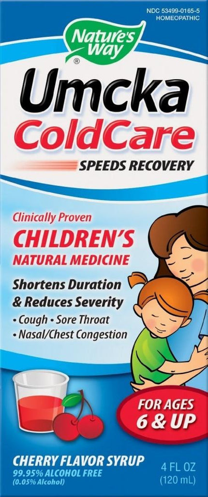 Natures Way Umcka Children ColdCare Syrup Cherry - 4 fl oz