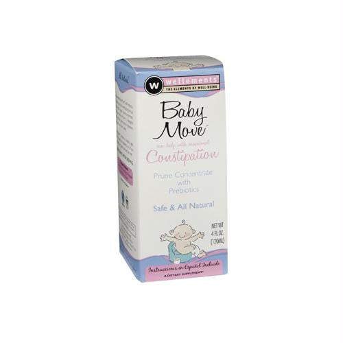 Wellements Baby Move Prune Concentrate with Prebiotics - 4 oz