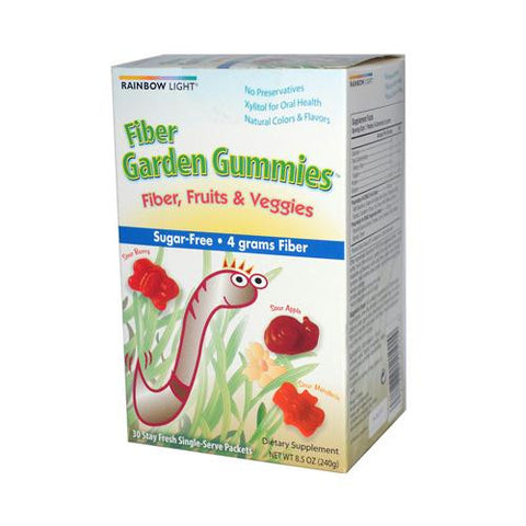 Rainbow Light Fiber Garden Gummies - 30 Packets