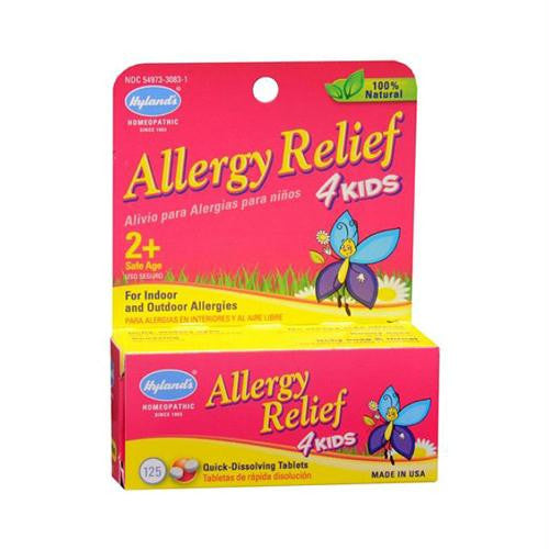 Hylands Homeopathic Allergy Relief 4 Kids - 125 Tablets