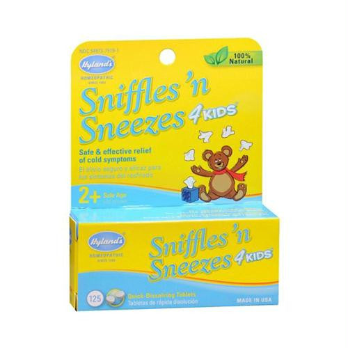 Hylands Homeopathic Sniffles n Sneezes 4 Kids - 125 Tablets