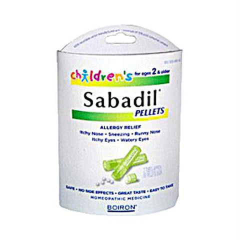 Boiron Childrens Sabadil Pellets - 2 Tubes