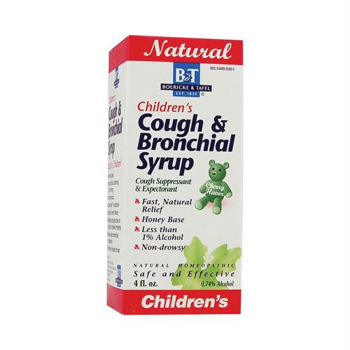 Boericke and Tafel Childrens Cough and Bronchial Syrup - 4 fl oz