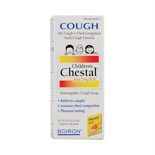 Boiron Childrens Chestal Cough Syrup Honey - 4.2 fl oz