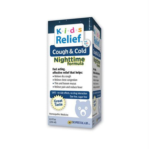 Homeolab USA Kids Cough and Cold Nighttime Formula - 8.5 fl oz