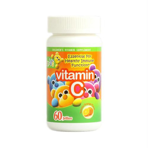 Yum Vs Vitamin C Jellies Yummy Orange - 60 Chewables