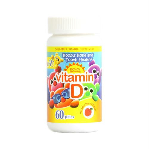 Yum Vs Vitamin D Jellies Yummy Berry - 60 Chewables