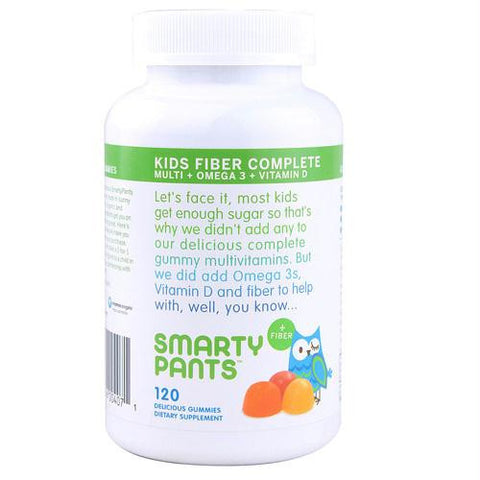 Smarty Pants Multivitamin - Kids Fiber Complete Gummy - 120 ct