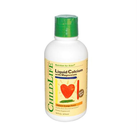 Childlife Liquid Calcium with Magnesium Natural Orange - 16 fl oz