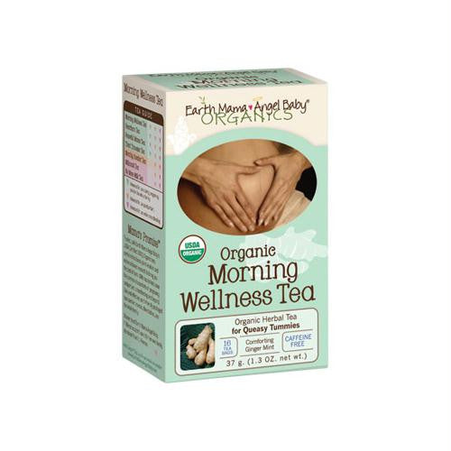 Earth Mama Angel Baby Morning Wellness Tea - 16 Tea Bags