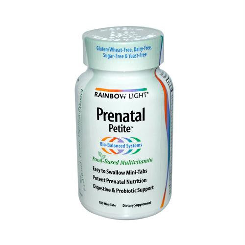 Rainbow Light Prenatal Petite Mini-Tabs - 180 Tablets