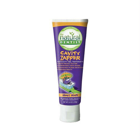 Natural Dentist Kids Cavity Zapper Toothpaste Buster Groovy Grape - 5 oz