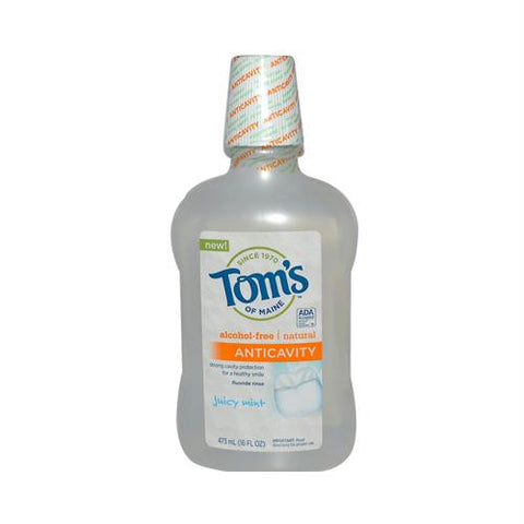 Toms of Maine Childrens Anticavity Fluoride Rinse Juicy Mint - 16 fl oz