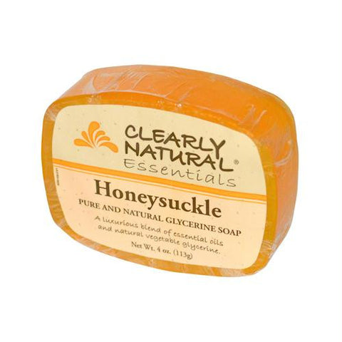 Clearly Natural Glycerine Bar Soap Honeysuckle - 4 oz