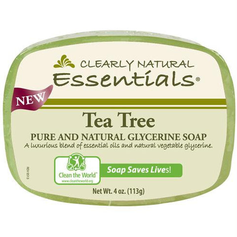 Clearly Natural Glycerin Bar Soap - Tea Tree - 4 oz