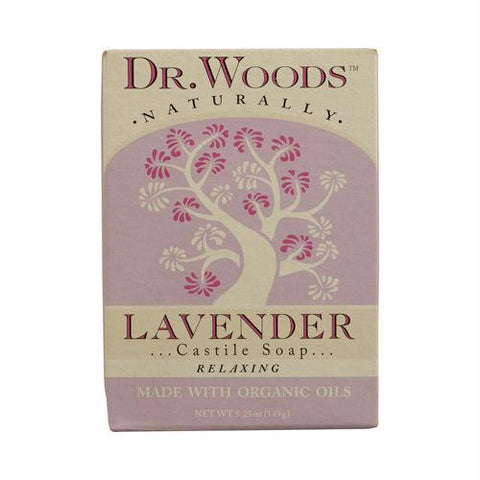 Dr. Woods Castile Bar Soap Lavender - 5.25 oz