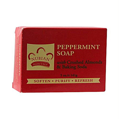 Nubian Heritage Bar Soap Peppermint - 5 oz