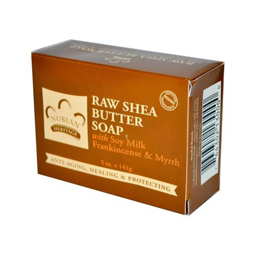 Nubian Heritage Bar Soap Raw Shea Butter - 5 oz