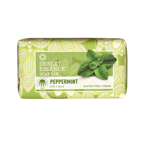 Desert Essence Bar Soap - Peppermint - 5 oz