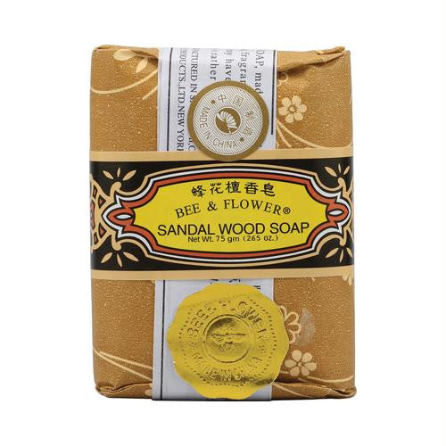 Bee and Flower Soap Sandalwood - 2.65 oz - Case of 12