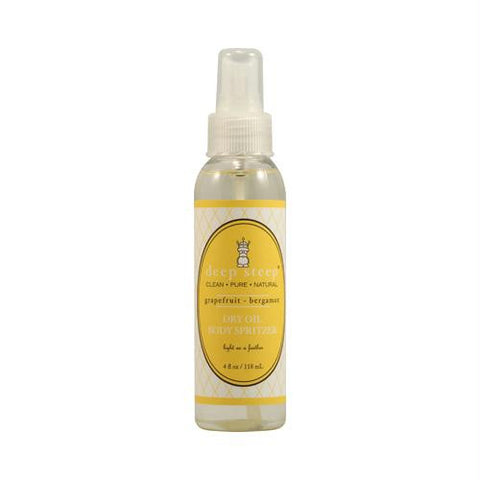 Deep Steep Dry Oil Body Spritzer Grapefruit Bergamot - 4 fl oz