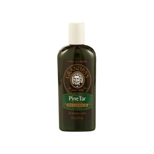 Grandpas Wonder Pine Tar Moisturing Bath and Shower Gel with Vitamin E - 8 fl oz