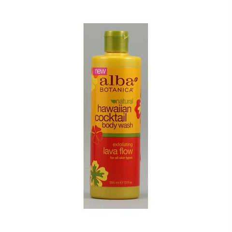 Alba Botanica Natural Hawaiian Cocktail Body Wash Lava Flow - 12 fl oz