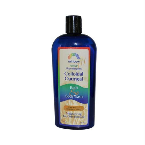 Rainbow Research Colloidal Oatmeal Bath and Body Wash - Fragrance Free - 12 oz