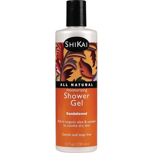 Shikai Products Shower Gel - Sandalwood - 12 oz