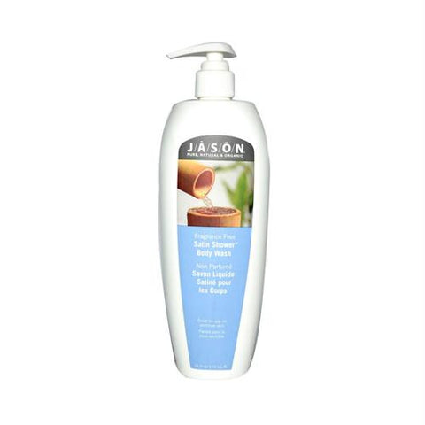 Jason Satin Shower Body Wash Fragrance Free - 16 fl oz