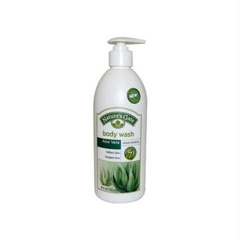 Natures Gate Aloe Vera Velvet Moisture Body Wash - 18 fl oz