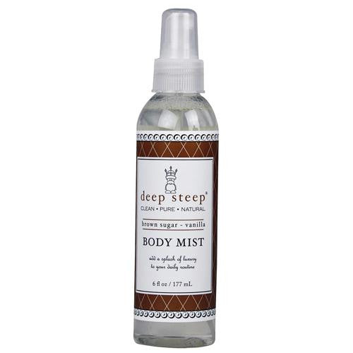 Deep Steep Body Mist - Brown Sugar Vanilla - 6 oz