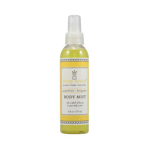 Deep Steep Body Mist Grapefruit Bergamot - 6 fl oz