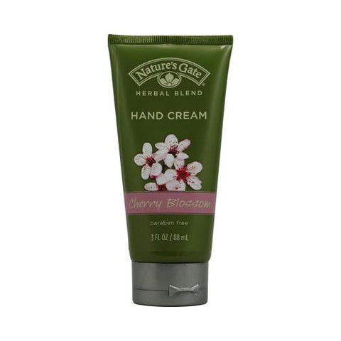 Natures Gate Hand Cream Cherry Blossom - 3 fl oz