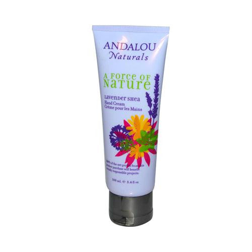 Andalou Naturals Hand Cream Lavender Shea - 3.4 fl oz