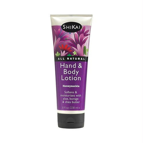 Shikai All Natural Hand And Body Lotion Honeysuckle - 8 fl oz