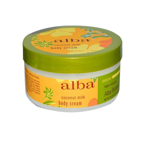 Alba Botanica Hawaiian Body Cream Coconut Milk - 6.5 oz