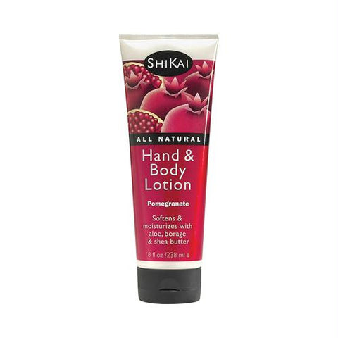 Shikai All Natural Hand And Body Lotion Pomegranate - 8 fl oz