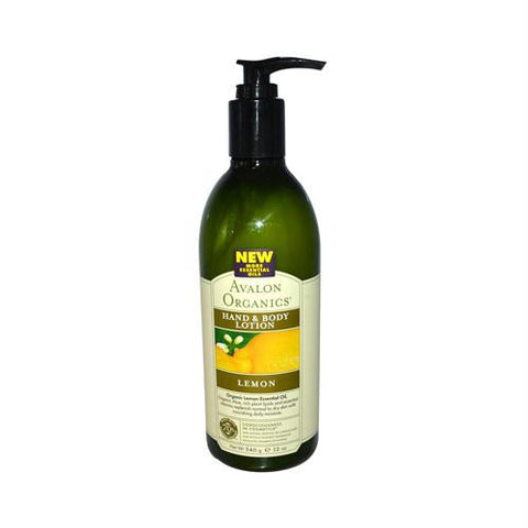 Avalon Organics Hand and Body Lotion Lemon - 12 fl oz