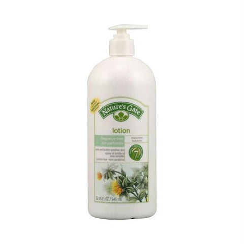 Natures Gate Moisturizing Lotion Fragrance Free - 32 fl oz