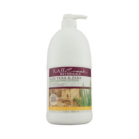 Mill Creek Botanicals Aloe Vera and PABA Moisturizing Lotion - 64 fl oz