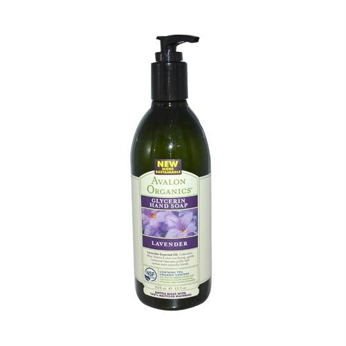 Avalon Organics Glycerin Liquid Hand Soap Lavender - 12 fl oz