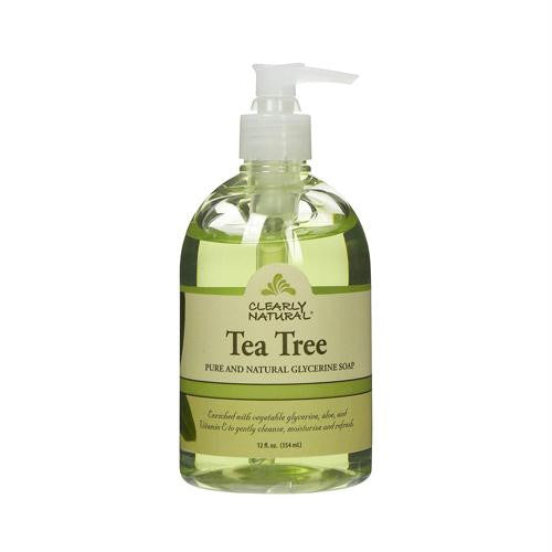 Clearly Natural Pure and Natural Glycerine Hand Soap Tea Tree - 12 fl oz