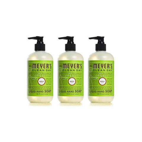 Mrs. Meyers Liquid Hand Soap - Apple - Case of 6 - 12.5 oz