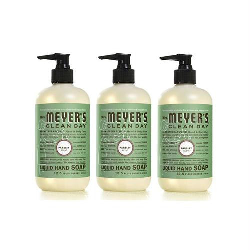 Mrs. Meyers Liquid Hand Soap - Parsley - Case of 6 - 12.5 oz