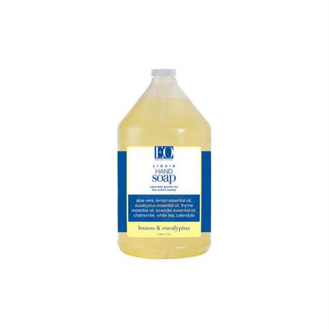 EO Products Liquid Hand Soap Lemon and Eucalyptus - 1 Gallon