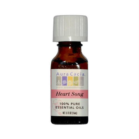 Aura Cacia Pure Essential Oil Heart Song - 0.5 fl oz