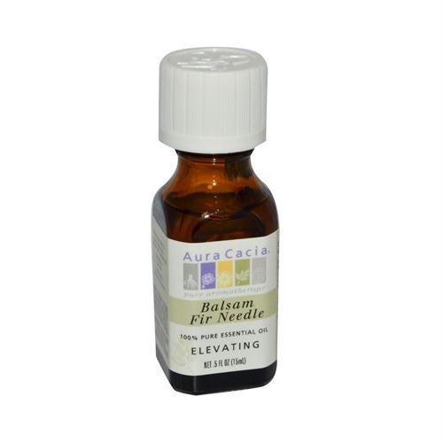 Aura Cacia 100% Pure Essential Oil - Balsam Fir Needle - Elevating - .5 fl oz