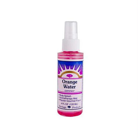 Heritage Store Atomizer Flower Water - Orange - 4 oz